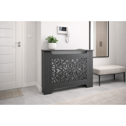 Деревянные экраны на батареи премиум для прихожей А-43